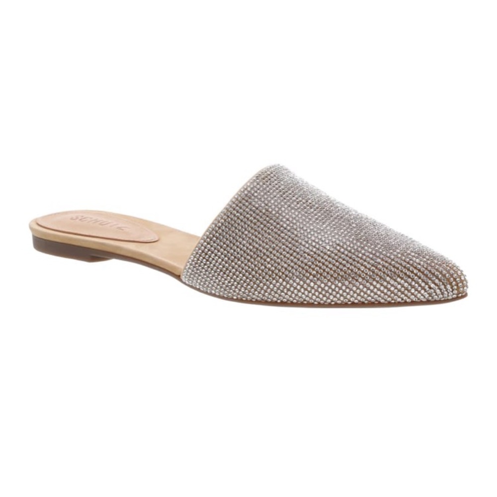 Schutz embellished mule